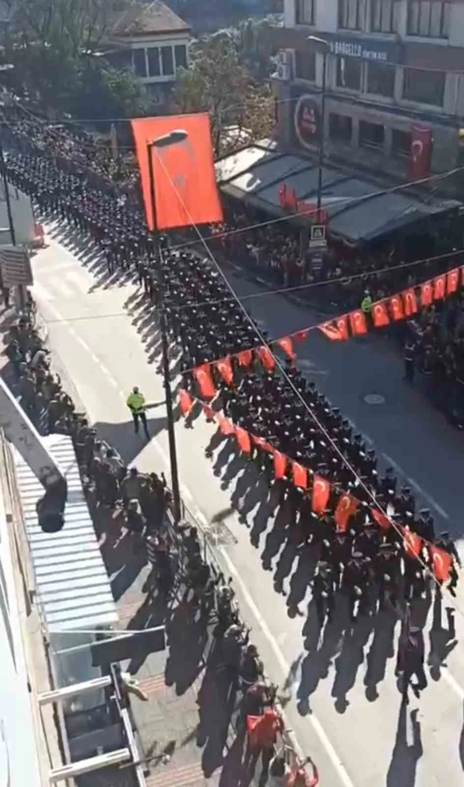 Bursa’da gurur veren görüntüler