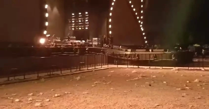 Bursa’da Kültür Yolu Festivali’nde arbede
