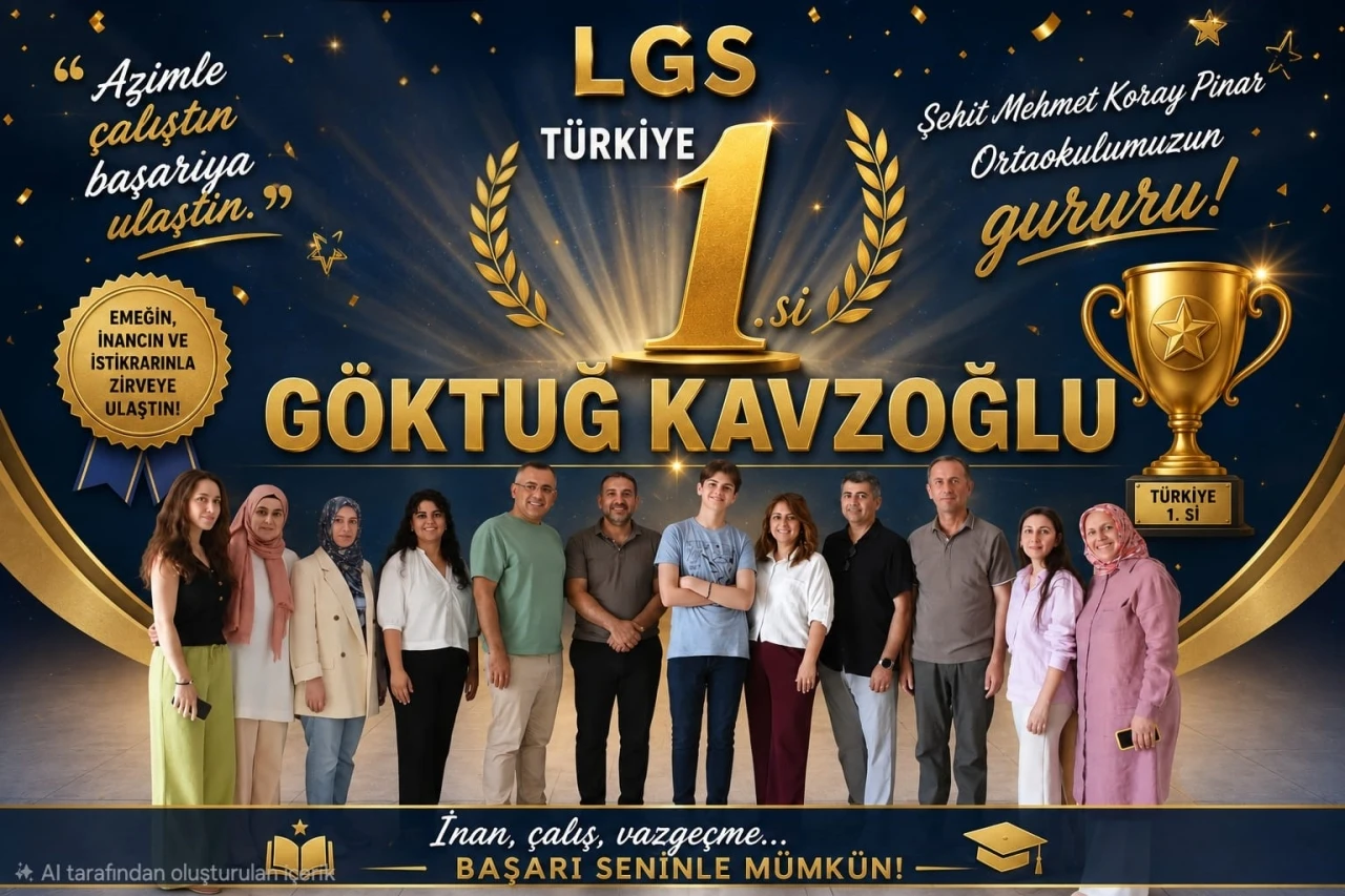 Bursa&rsquo;da LGS gururu: 500 tam puan alan G&ouml;ktuğ Kavzoğlu T&uuml;rkiye birincisi oldu
