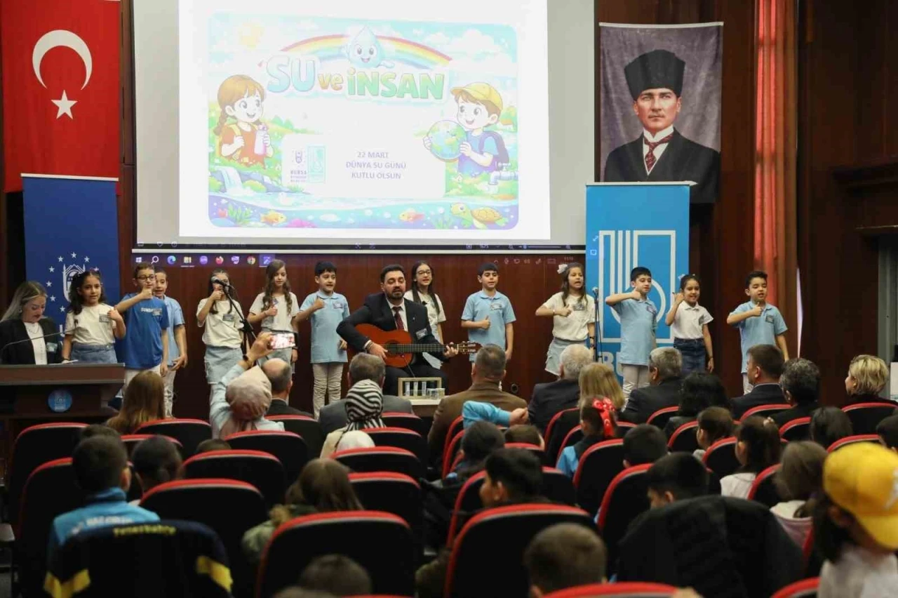 Bursa&rsquo;da &ouml;ğrencilere su tasarrufu dersi
