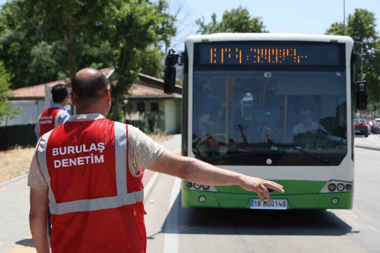 Bursa&rsquo;da toplu taşıma ara&ccedil;larında klima denetimi
