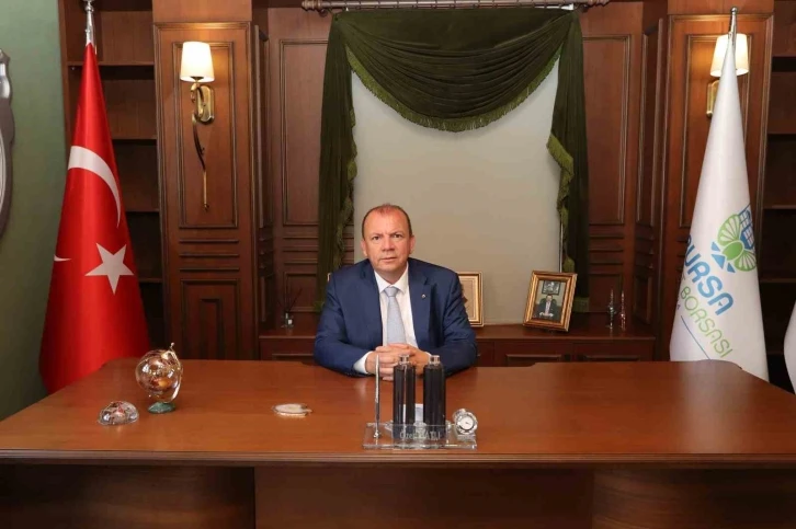 Bursa Ticaret Borsası Başkanı &Ouml;zer Matlı Cumhuriyetin 100. yılını kutladı
