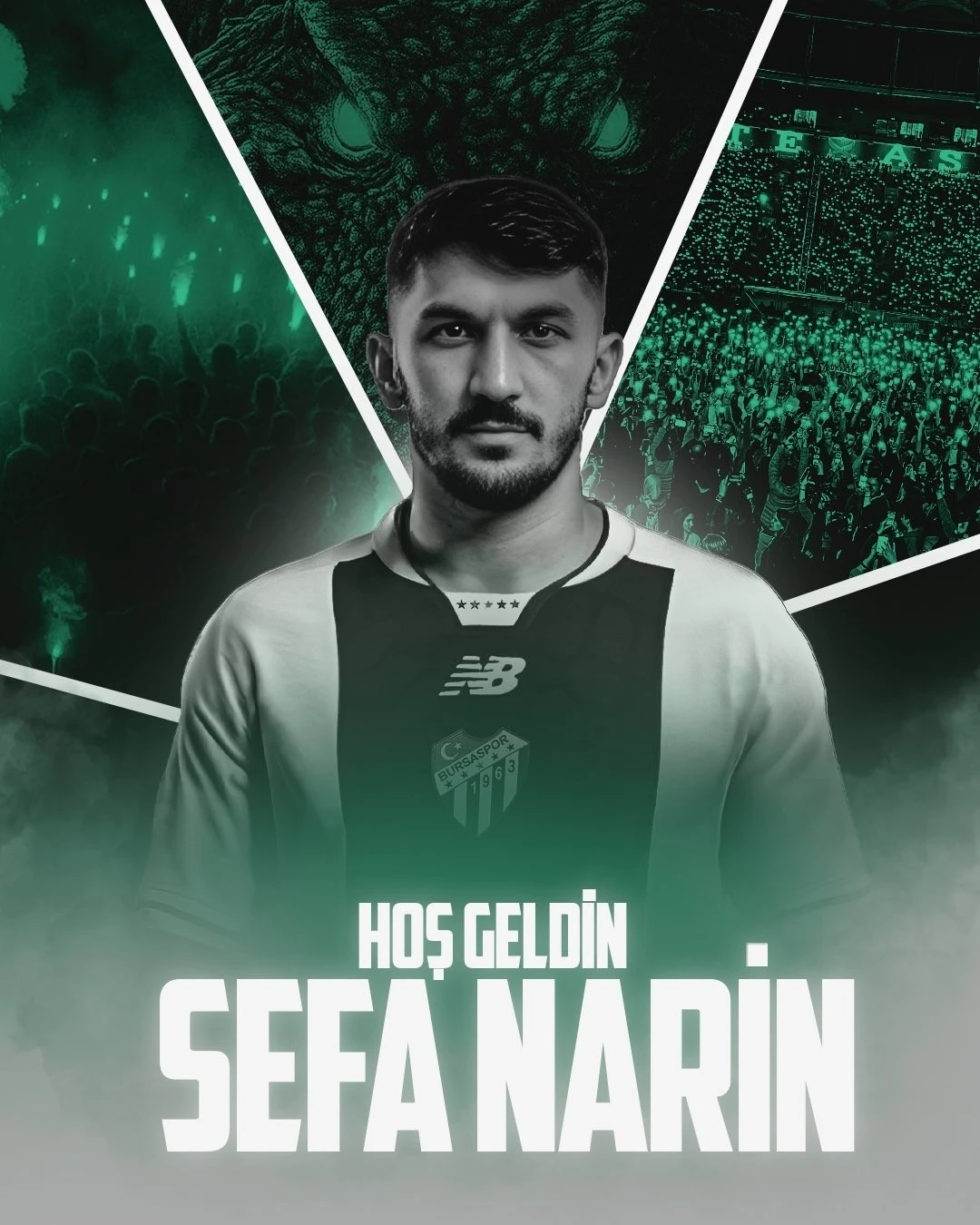 Bursaspor’da orta sahaya takviye: Sefa Narin
