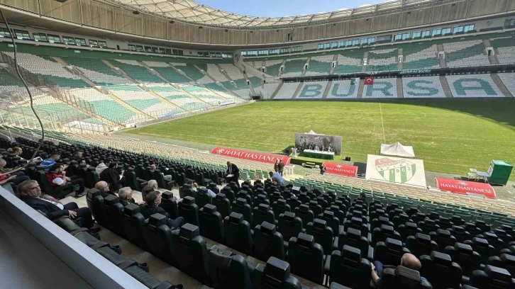 Bursaspor&rsquo;da T&uuml;z&uuml;k Kongresi ger&ccedil;ekleşti
