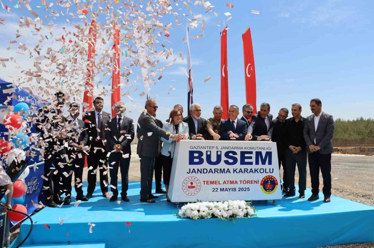 BÜSEM jandarma karakol binasının temeli atıldı
