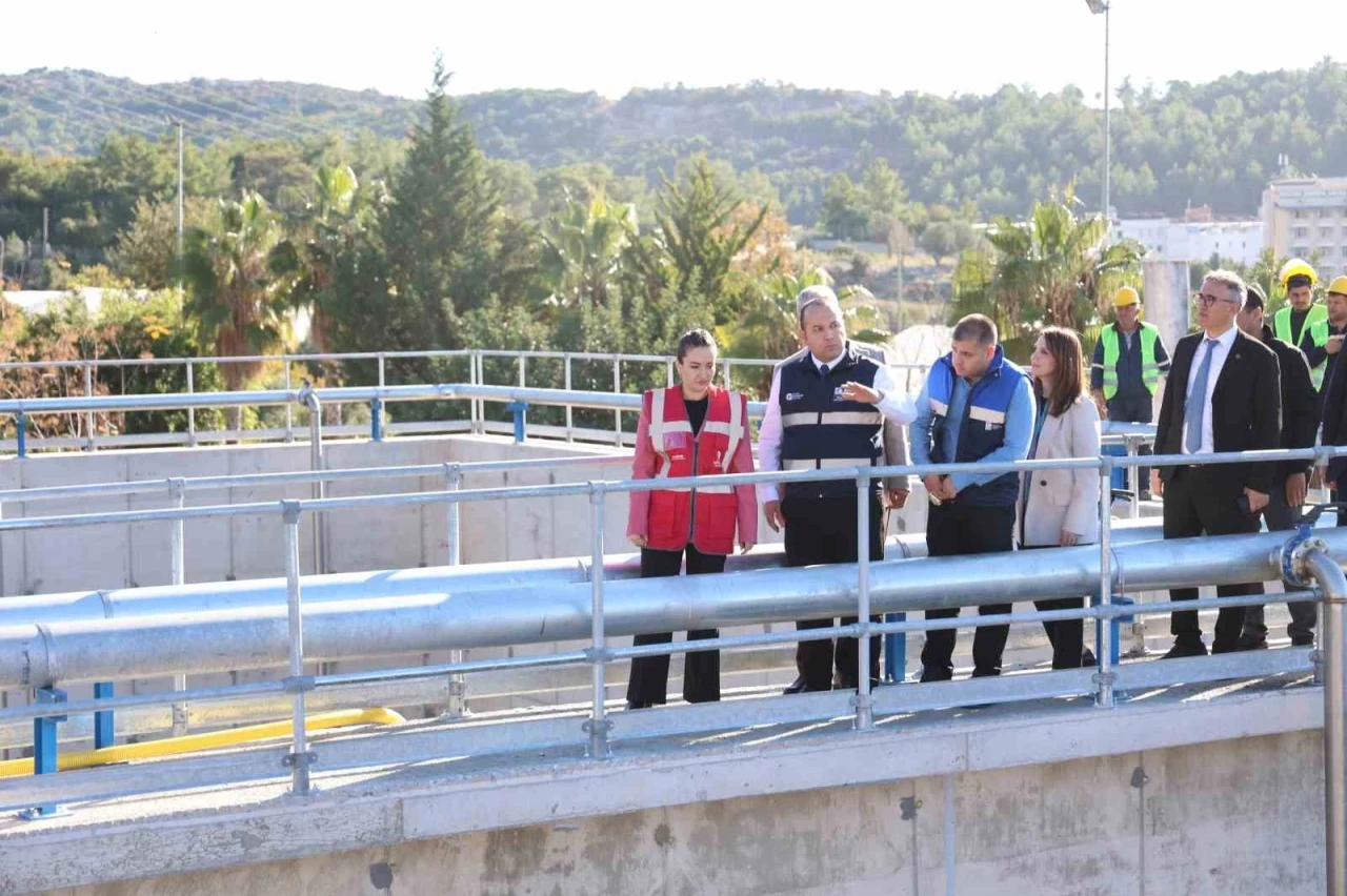 B&uuml;şra &Ouml;zdemir: "Konaklı Atıksu Arıtma Tesisi&rsquo;nin Alanya&rsquo;ya uzun yıllar g&uuml;venle hizmet edecek bir kapasiteye gelecek"
