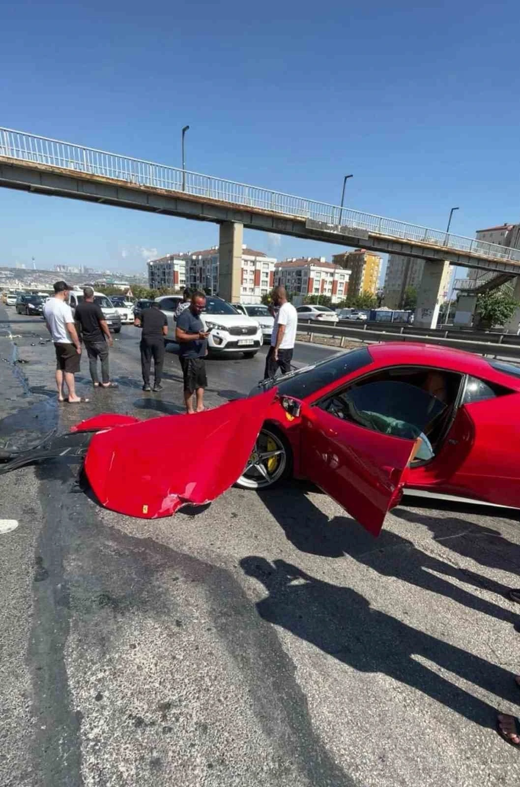 Büyükçekmece’de 17 milyon liralık kaza
