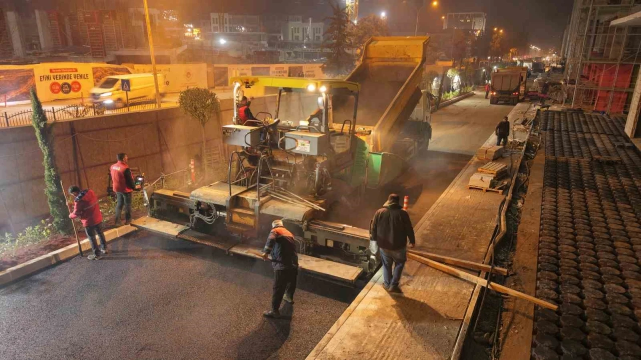 B&uuml;y&uuml;kşehir, Azerbaycan Mahallesi&rsquo;nde yol konforunu artırıyor
