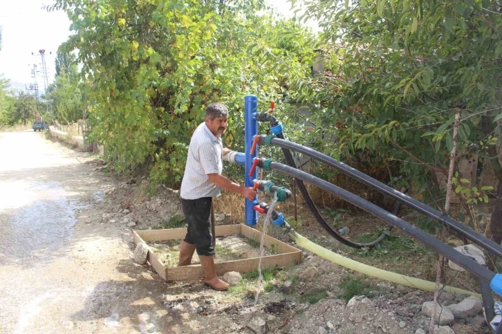 B&uuml;y&uuml;kşehir&rsquo;den Korkuteli Yukarıkaraman Mahallesi&rsquo;ne kapalı devre sulama sistemi
