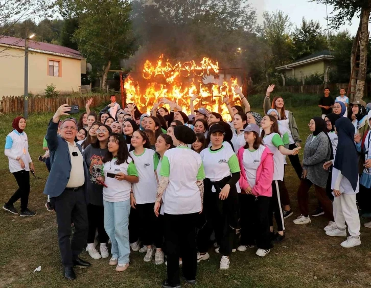 Büyükşehir’in gençlere özel kampına yoğun ilgi