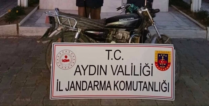 &Ccedil;alınan motosikleti jandarma buldu
