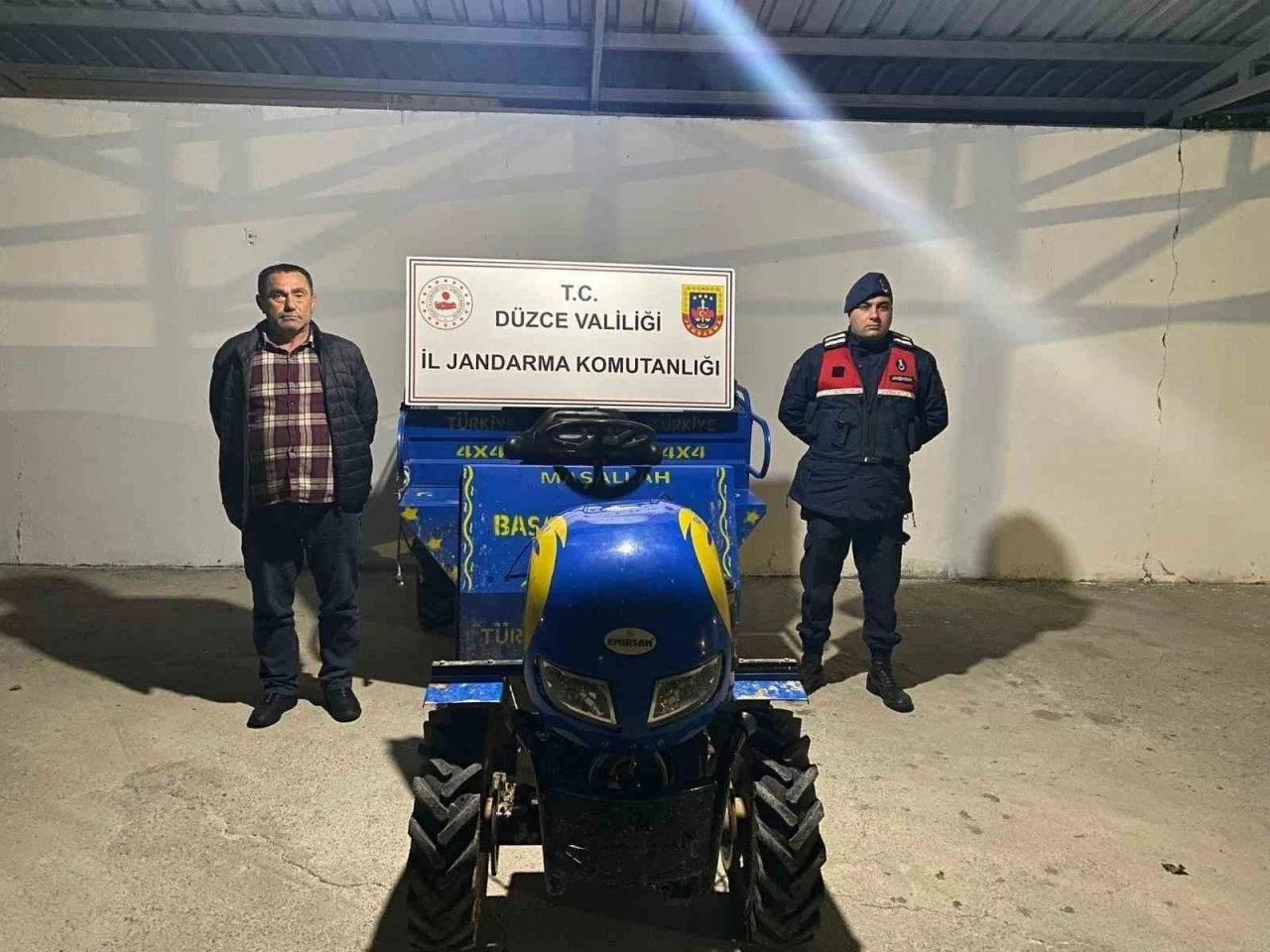 Çalınan pat pat jandarma tarafından 2 günde bulundu
