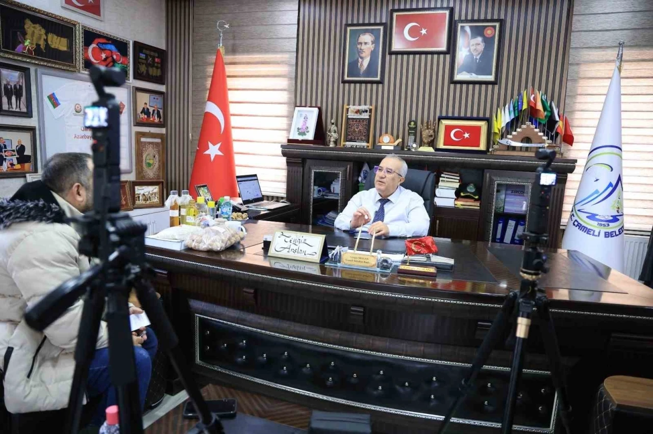 &Ccedil;ameli Belediye Başkanı Cengiz Arslan&rsquo;a "Yılın En Başarılı İl&ccedil;e Belediye Başkanı" &ouml;d&uuml;l&uuml;
