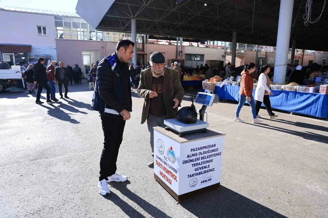 &Ccedil;ameli Belediyesinden &rsquo;g&uuml;venli terazi&rsquo; uygulaması

