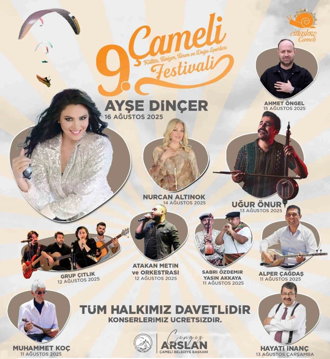 Çameli’nde 7 gün sürecek festival coşkusu için geri sayım başladı
