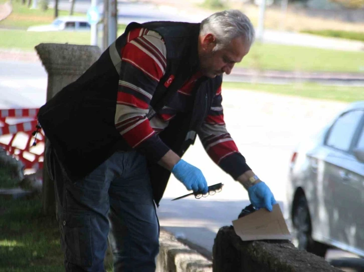 Cami bah&ccedil;esinde bı&ccedil;aklandı
