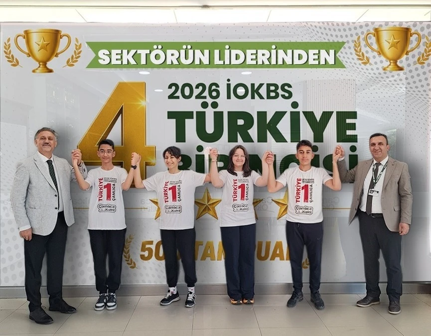 &Ccedil;amlıca Koleji bursluluk sınavına damga vurdu: 4 T&uuml;rkiye birincisi
