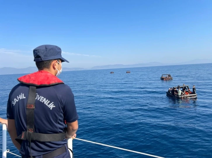 Can salları i&ccedil;indeki 91 d&uuml;zensiz g&ouml;&ccedil;men kurtarıldı
