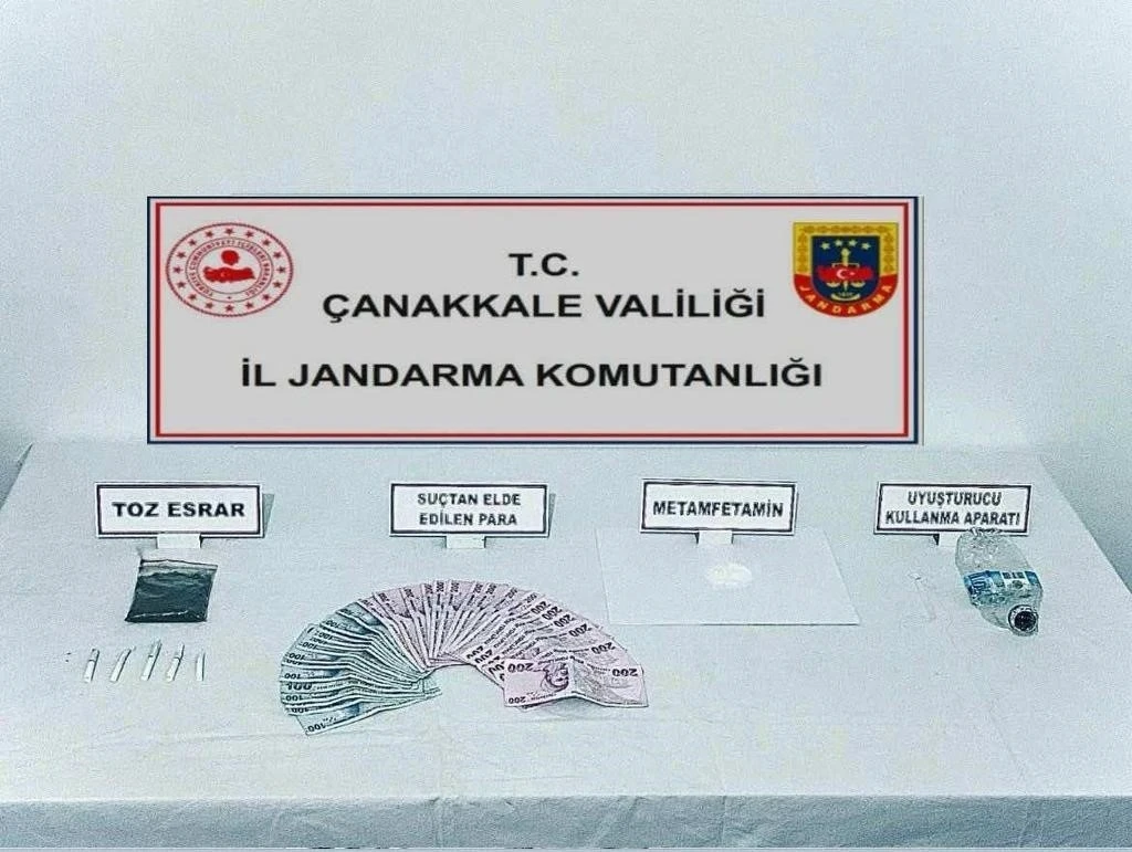 Çanakkale’de düzenlenen uyuşturucu operasyonunda 2 kişi tutuklandı
