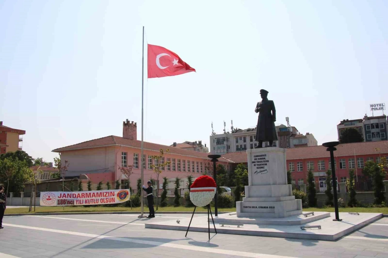 Çanakkale’de Jandarmanın 186’ncı kuruluş yıl dönümü kutlandı
