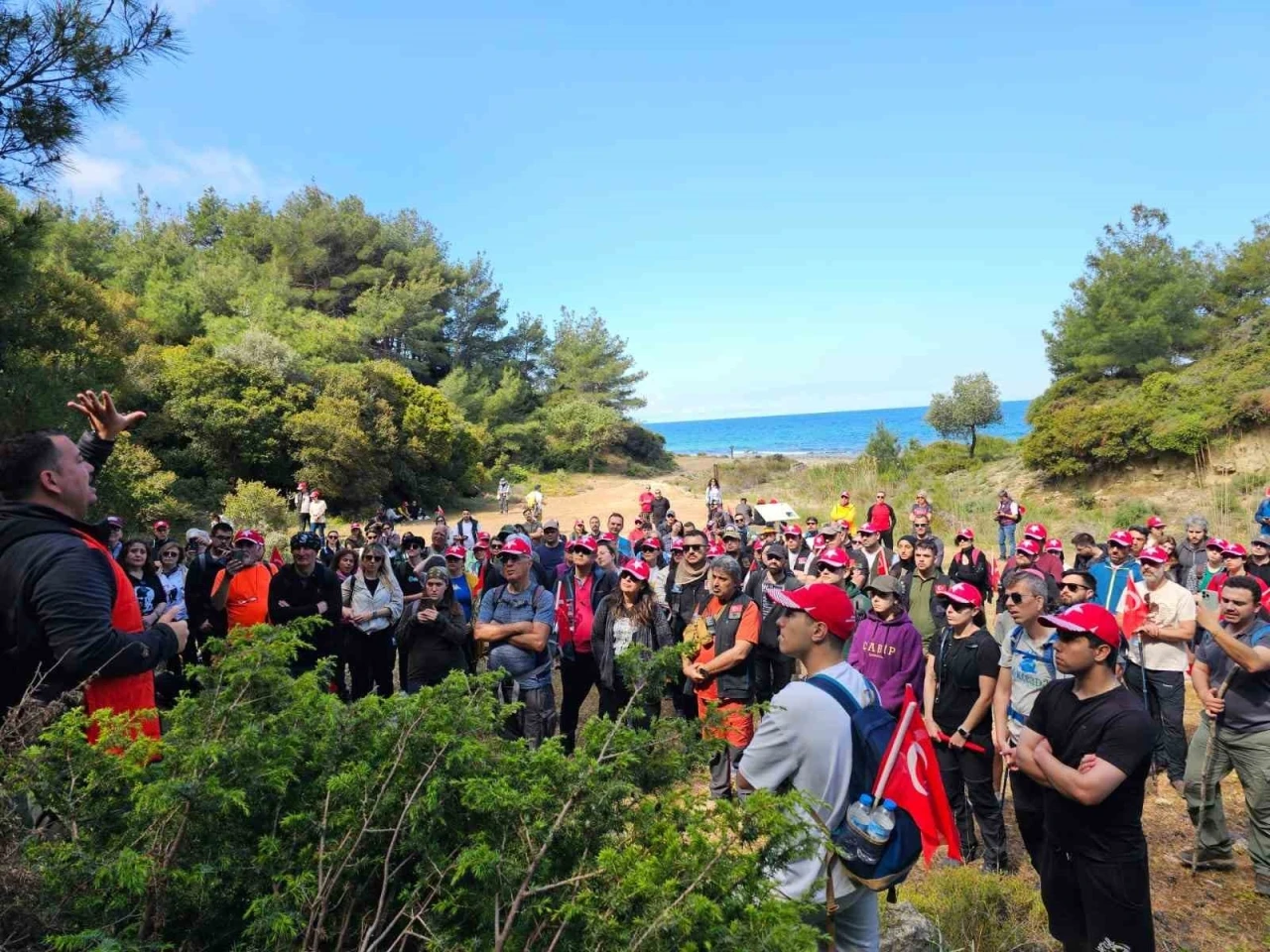 Çanakkale’de ‘Zığındere Harp Yolu Şehitlere Saygı Yürüyüşü’ gerçekleştirildi
