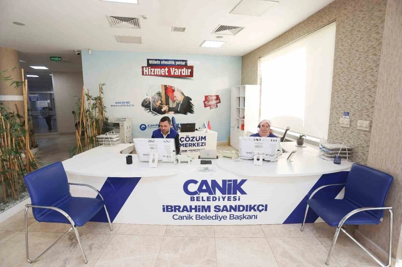 Canik’te çağrıların yüzde 96’sı çözüme kavuşturuldu