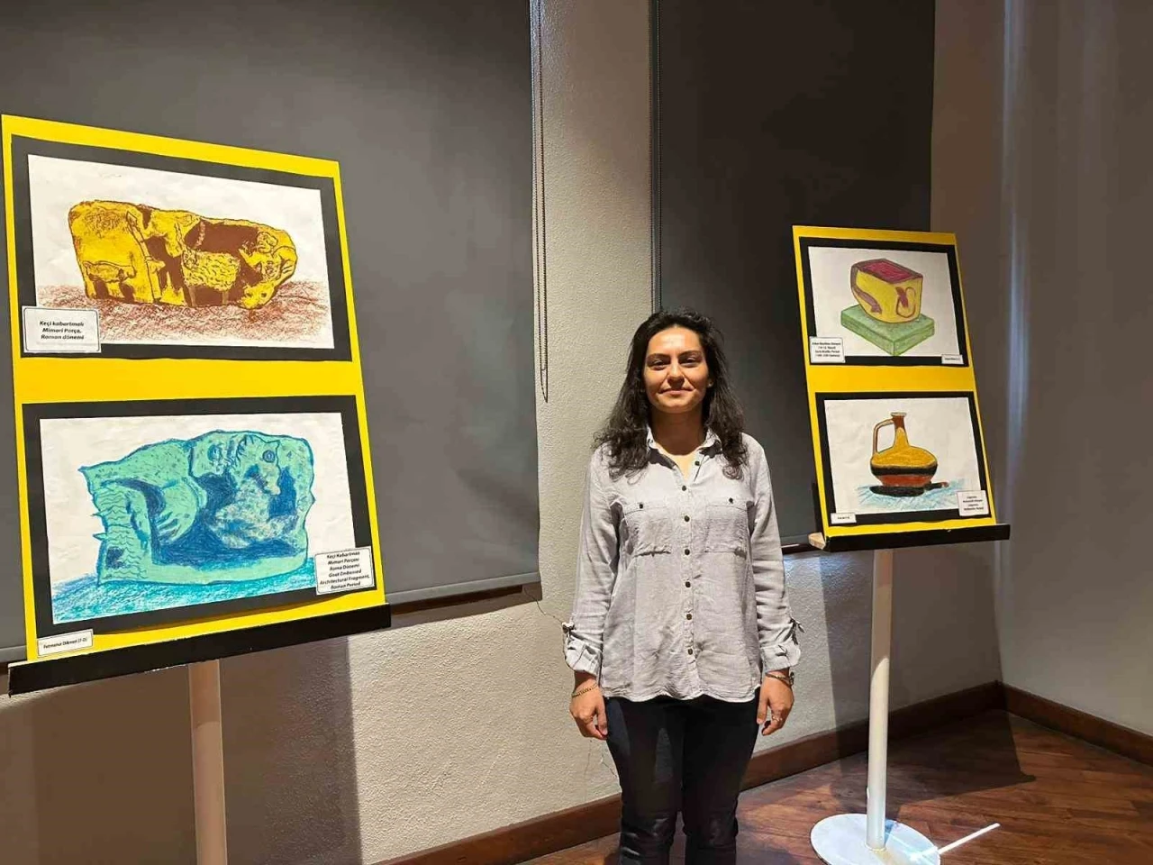 &Ccedil;ankırı&rsquo;da el emeği eserler g&ouml;r&uuml;c&uuml;ye &ccedil;ıktı

