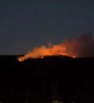 Çankırı’da orman yangını
