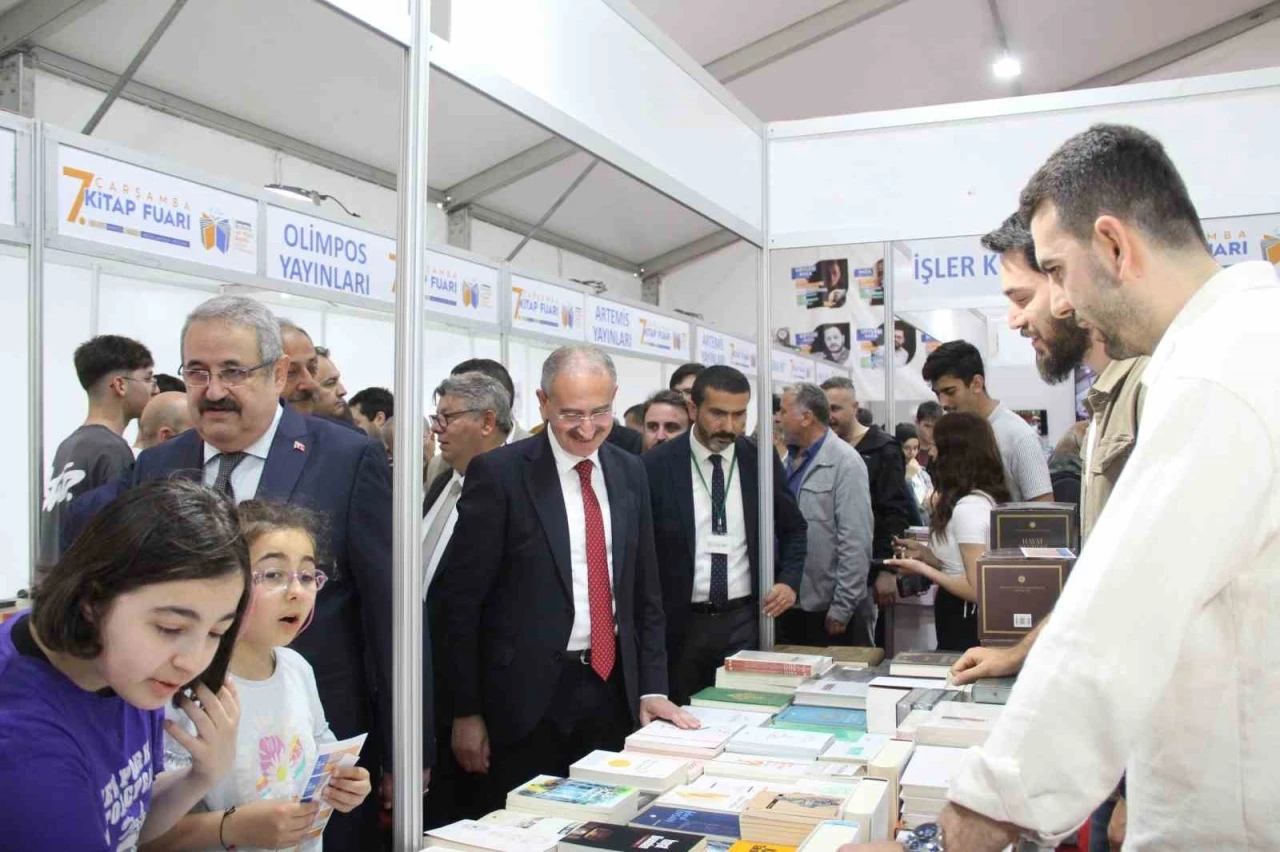 Çarşamba 7. Kitap Fuarı açıldı

