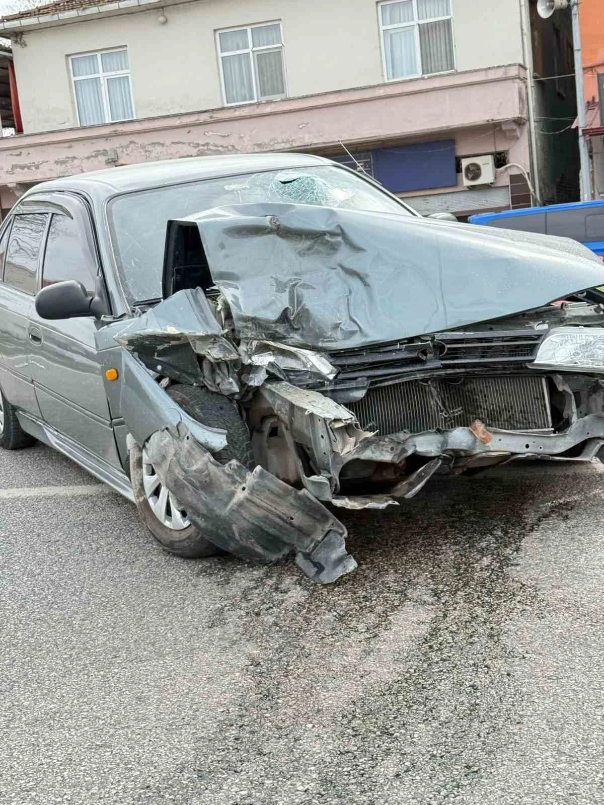 Çarşamba’da trafik kazası: 1 yaralı