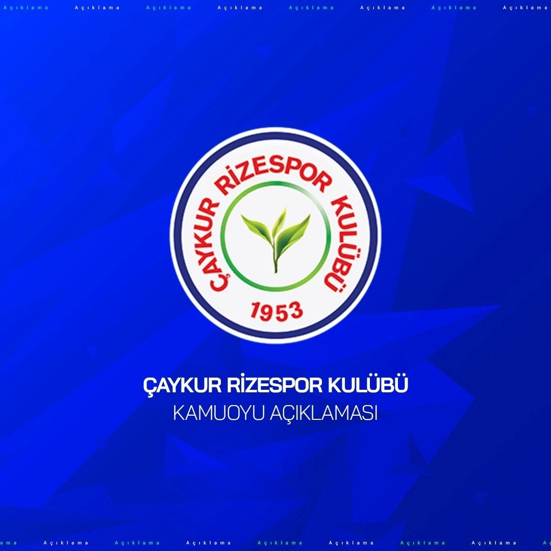&Ccedil;aykur Rizespor&rsquo;dan kırmızı kart ve iptal edilen gol tepkisi

