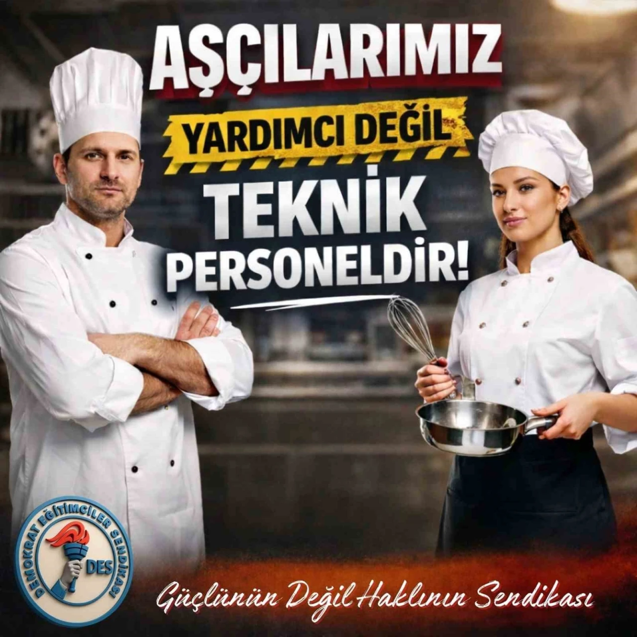 &Ccedil;elebi; "Aş&ccedil;ılarımız yardımcı değil, teknik personeldir"
