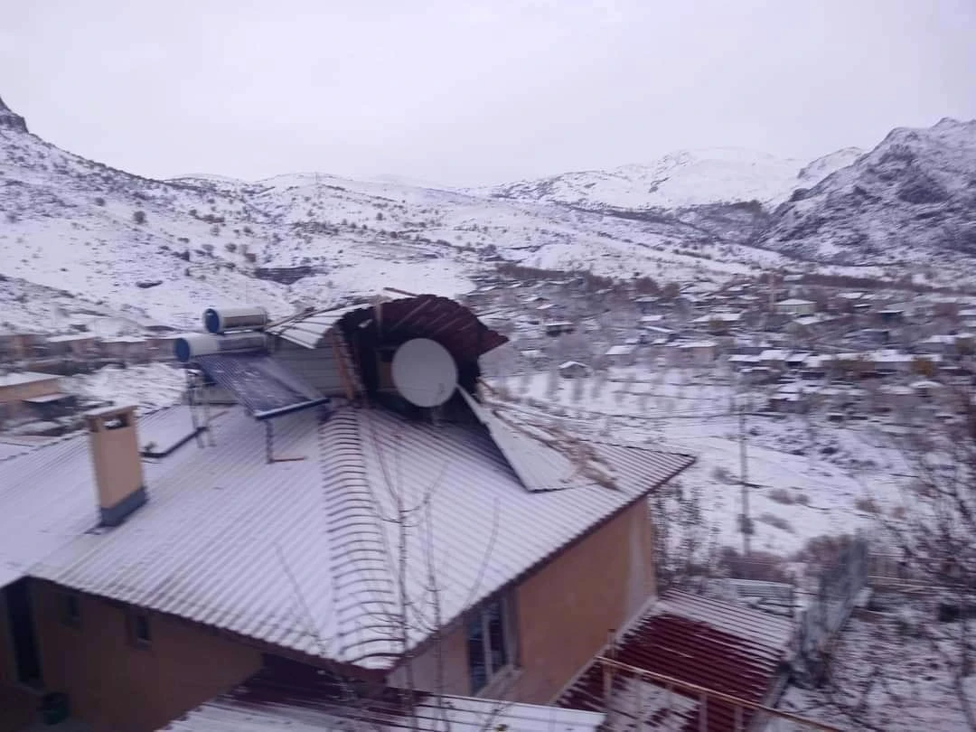 Çemişgezek’te şiddetli fırtına evlerin çatılarını uçurdu