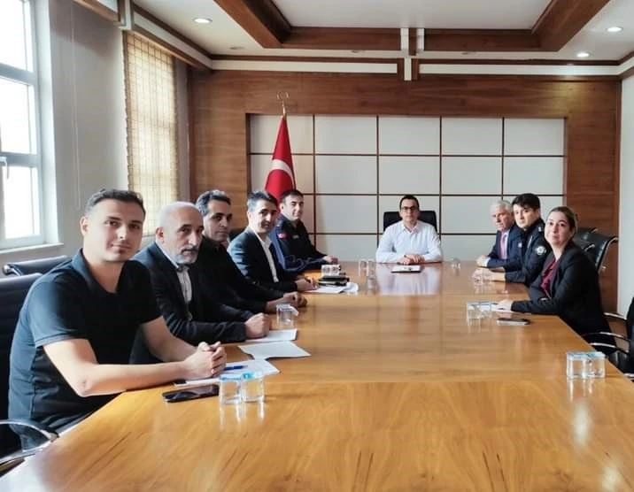 &Ccedil;ermik&rsquo;te Cumhuriyetin 100. yılı kutlama etkinlikleri koordinasyon toplantısı
