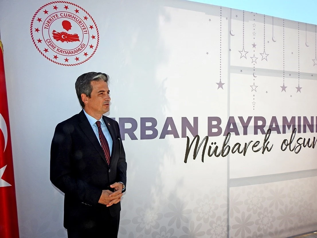 Çeşme’de Kurban Bayramı coşkusu resmi törenle başladı
