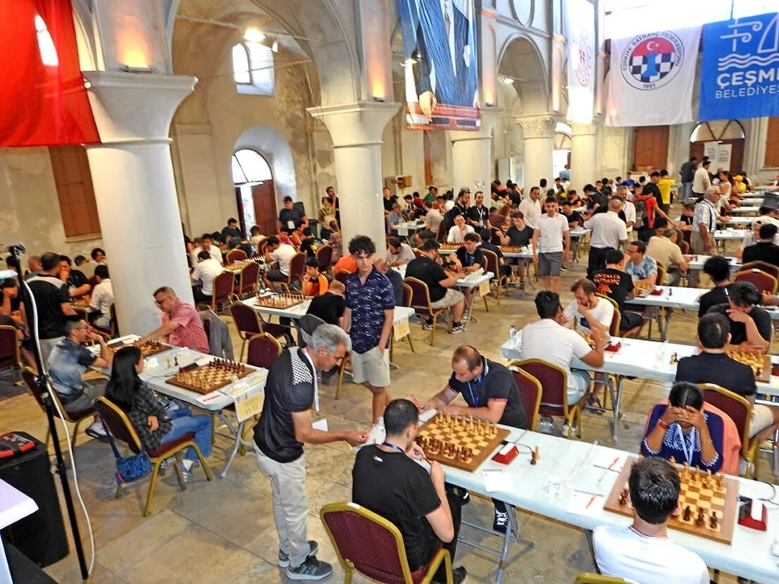 Çeşme’de, satrançta büyük buluşma: 34 ülke, bin 15 sporcu
