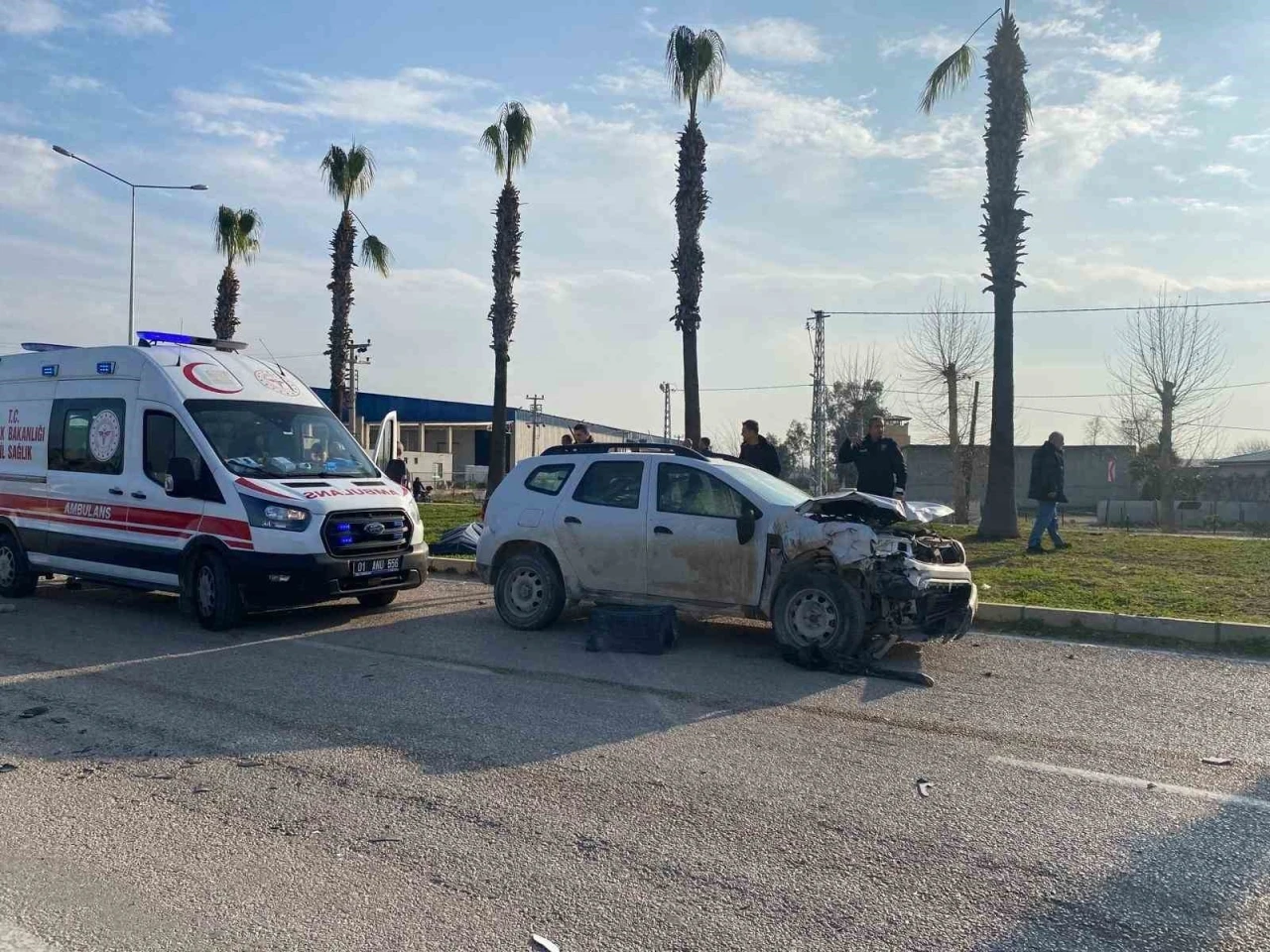 Ceyhan&rsquo;da trafik kazası: 1 &ouml;l&uuml;

