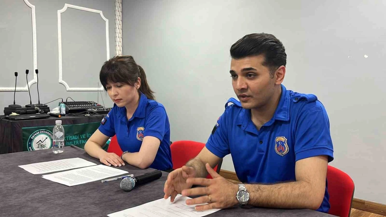 Ceza infaz personelinin bilinmeyen y&ouml;nleri kafkas &uuml;niversitesinde anlatıldı
