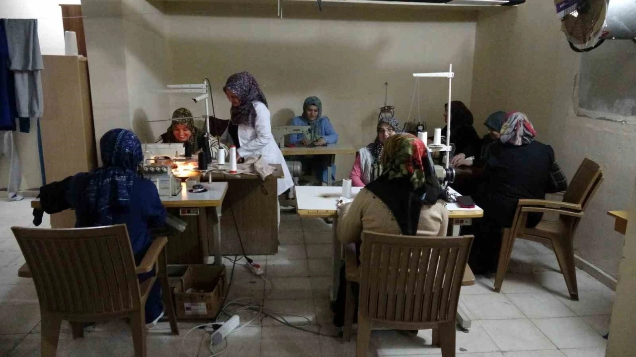 Cezaevi lojmanlarından &uuml;retime
