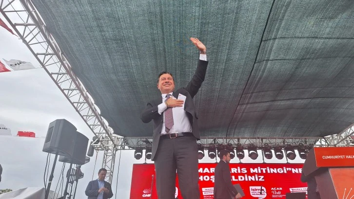 CHP MARMARİS MİTİNGİ