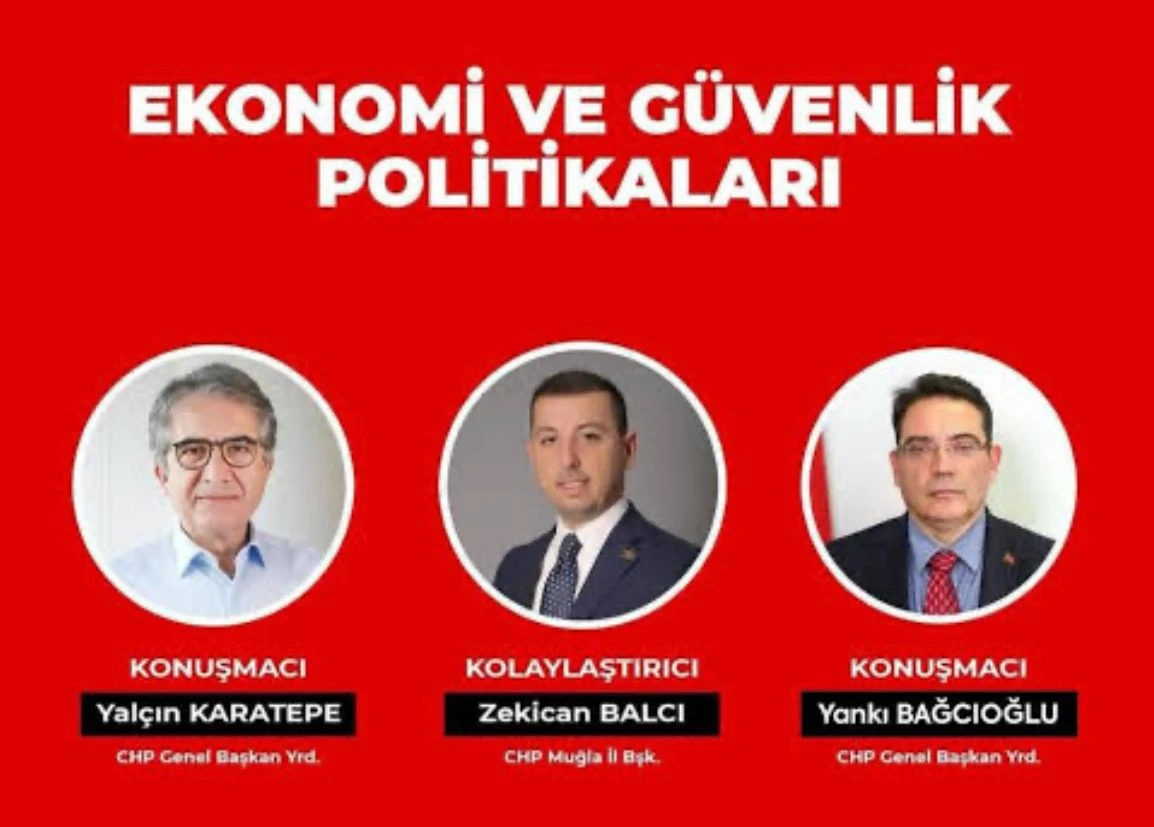 CHP Muğla'dan Ekonomi ve Ahlak Uyarısı