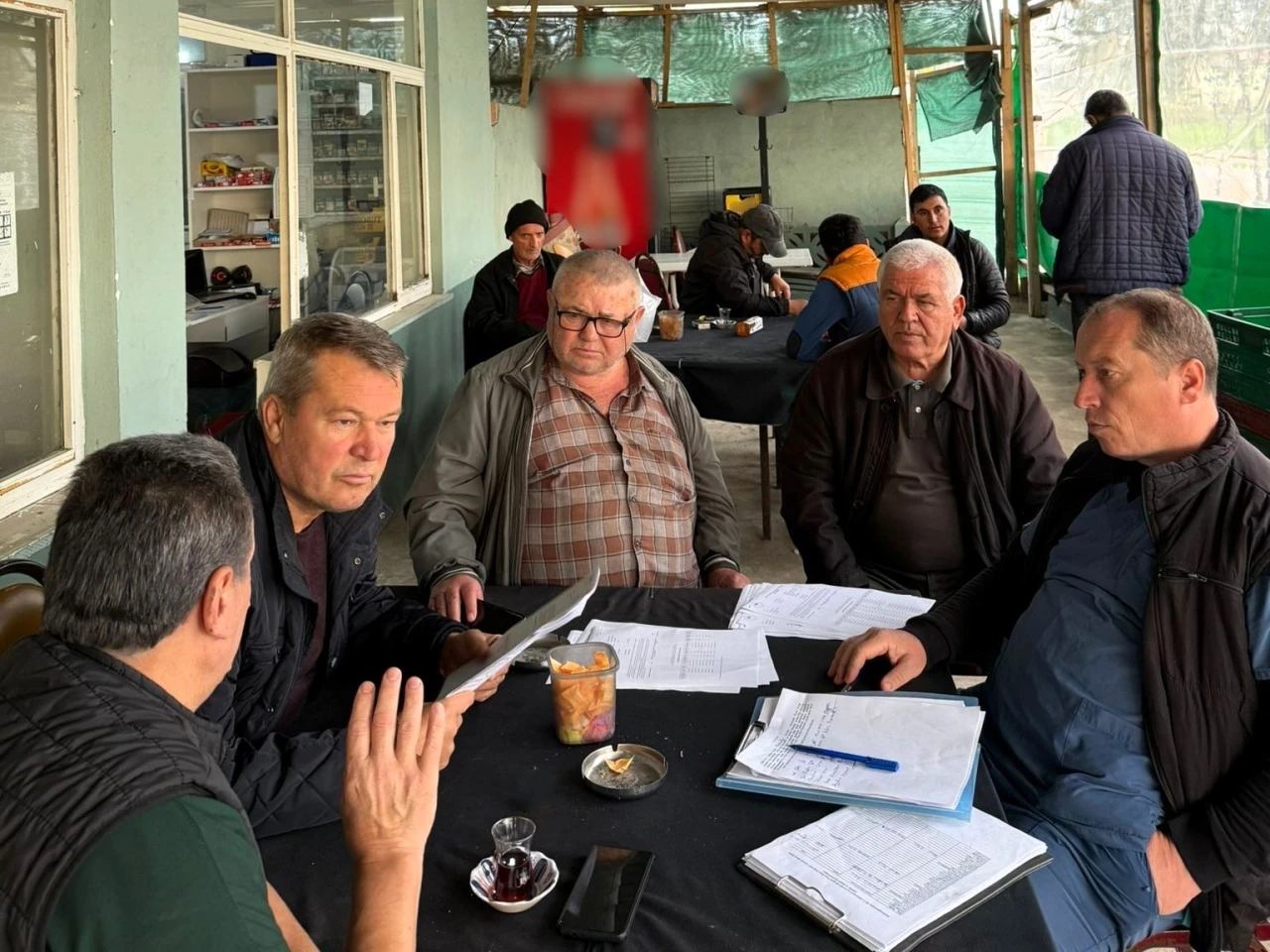 Çiftçiler hayvan hastalıkları ve salgın tedbirleri konusunda bilgilendirildi
