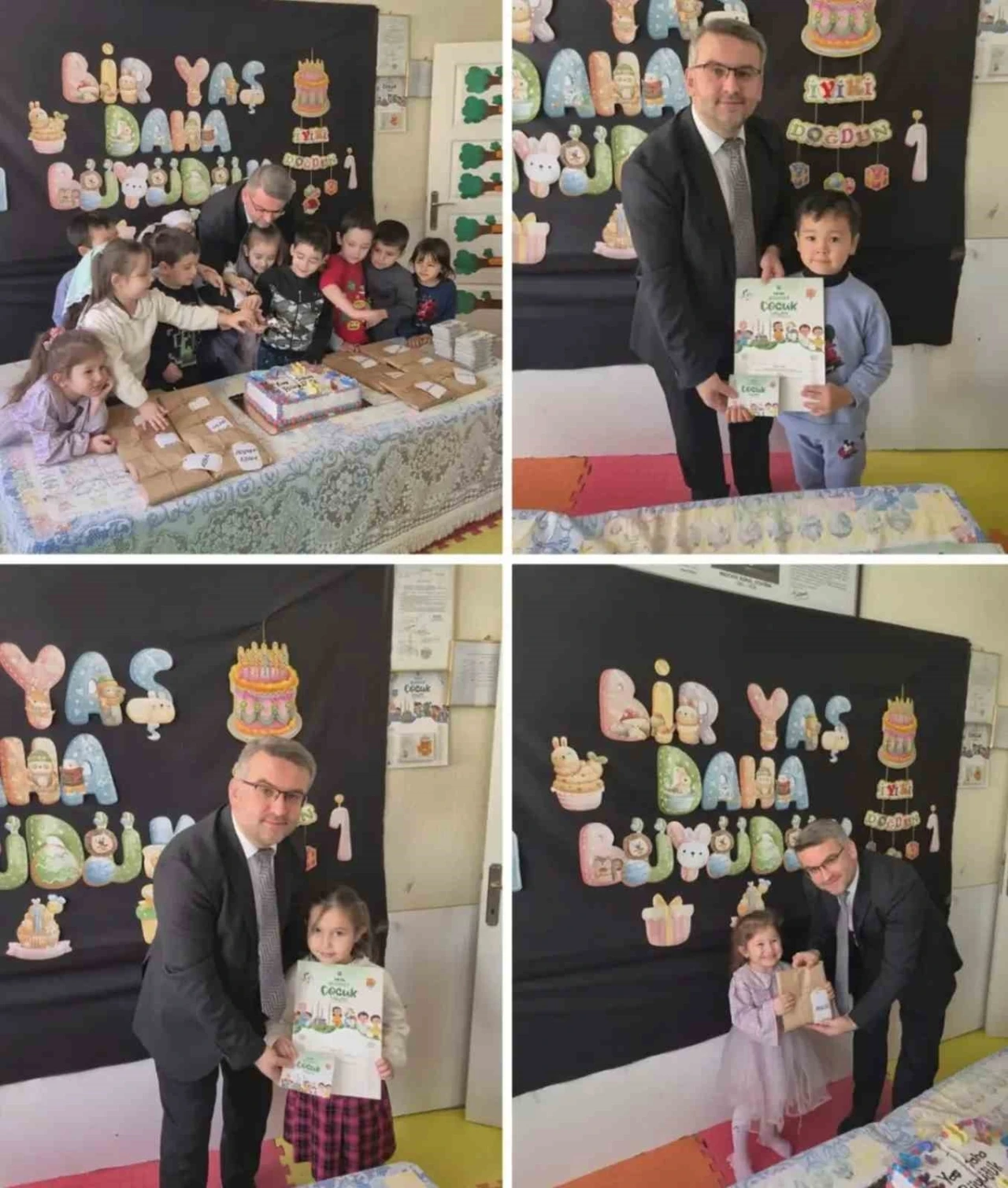 &Ccedil;ifteler&rsquo;de miniklerin "Bir Yaş Daha B&uuml;y&uuml;d&uuml;m" heyecanı
