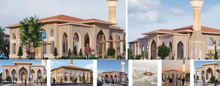Çilimli Merkez Cami yeniden yükselecek
