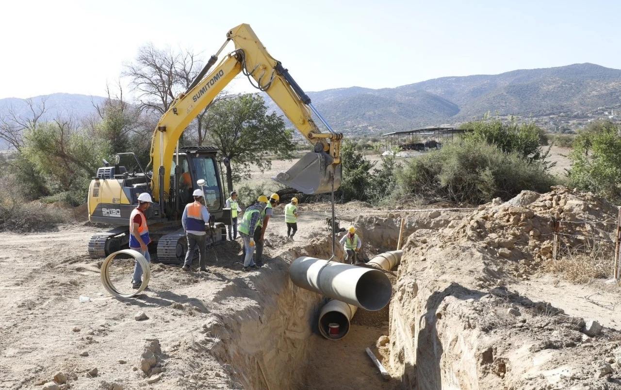 &Ccedil;ine Ovası modern sulama imkanına kavuşacak
