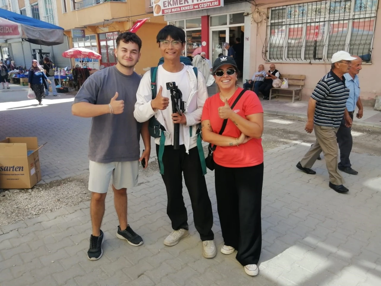 Çinli turist Joe, yürüyerek Türkiye’yi geziyor
