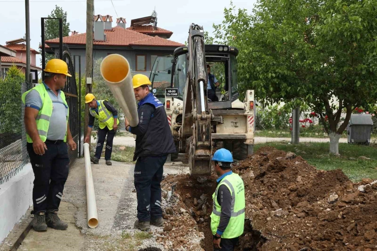 Çıtlık Mahallesinin içme suyu hatları yenileniyor
