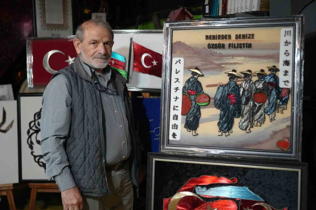 Çivi ve telin ustası: 71 yaşında sanatı yaşatıyor

