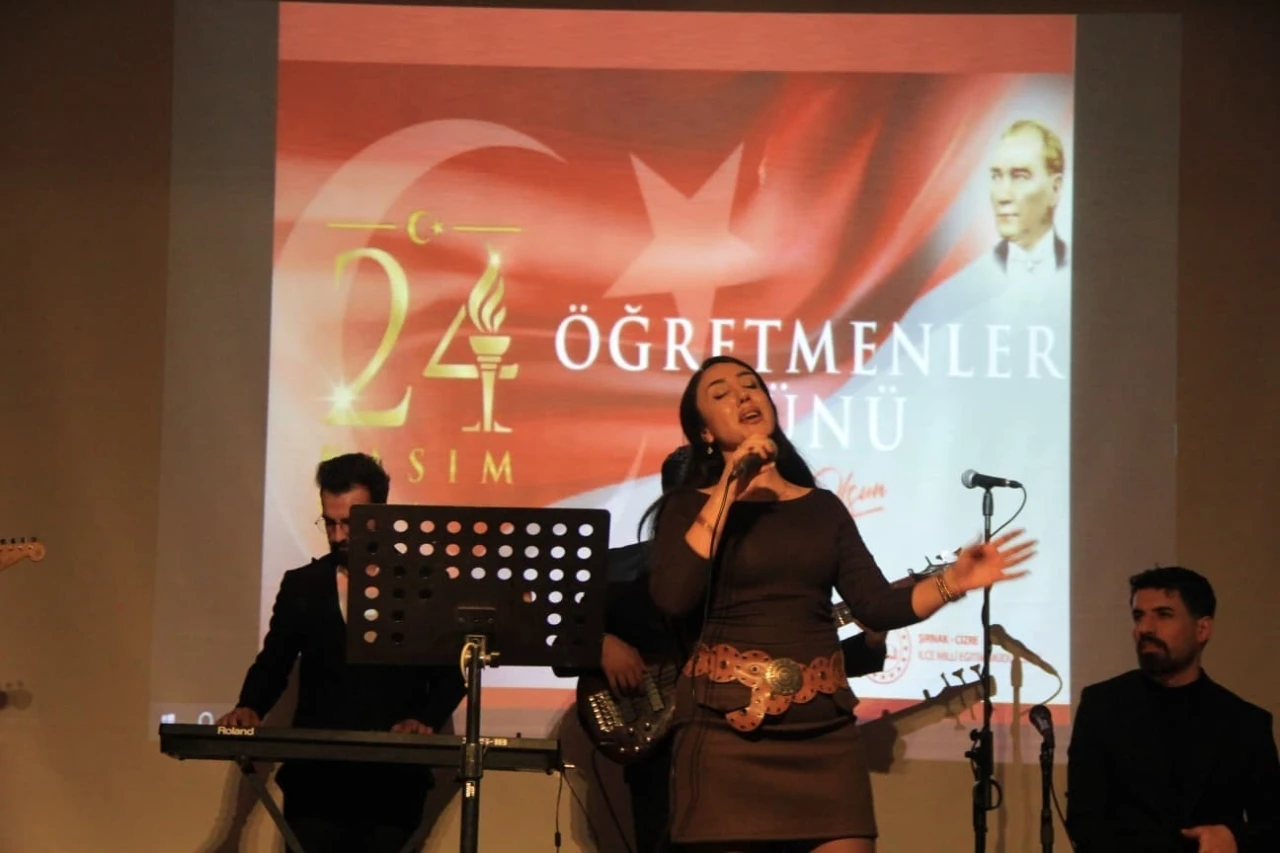 Cizre’de Öğretmenler Günü etkinliği
