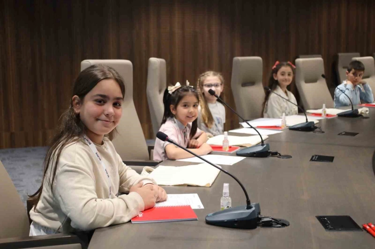 Çocuklar fikirleriyle şehre yön verdi
